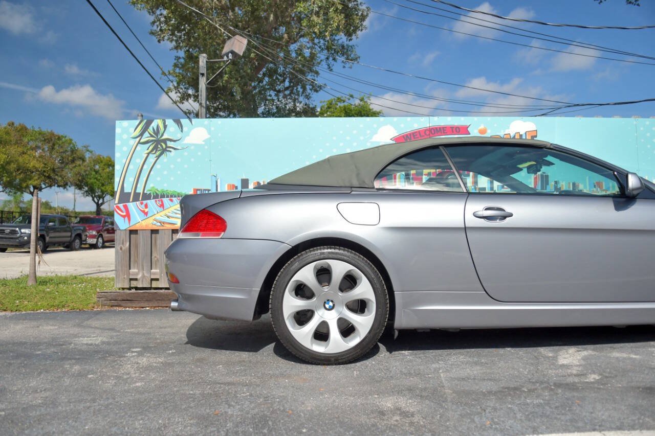 Used 2005 BMW 645Ci Convertible RWD image 32