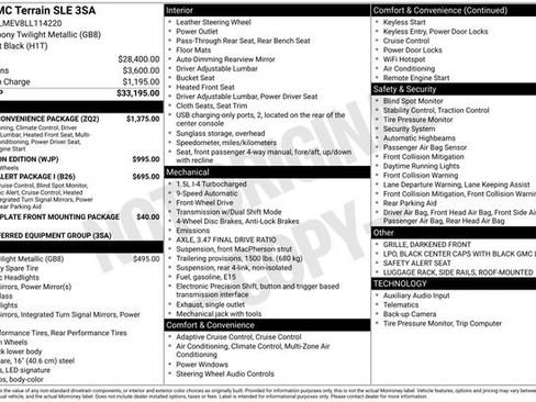 Used 2020 GMC Terrain SLE w/ Driver Convenience Package image 5