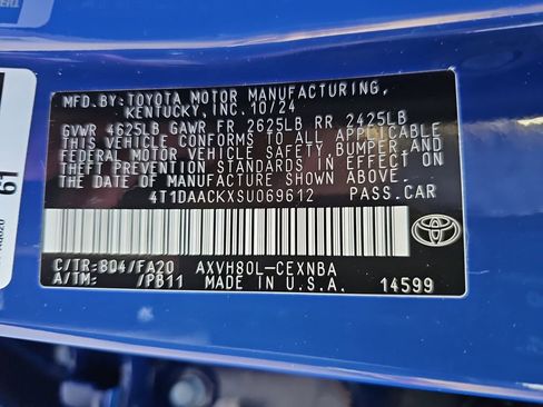 Certified 2025 Toyota Camry LE FWD image 23