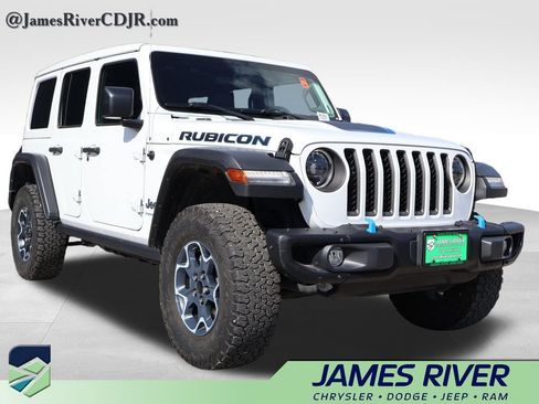 Used 2023 Jeep Wrangler Unlimited Rubicon 4xe w/ Steel Bumper Group AWD/4WD image 6
