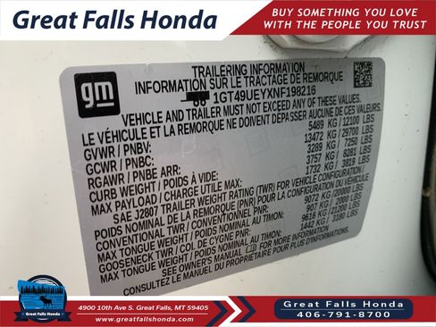 Used 2022 GMC Sierra 3500 SLT w/ Gooseneck/5TH Wheel Package image 32