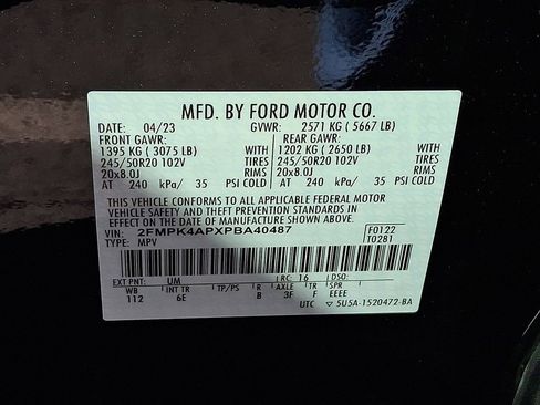 Certified 2023 Ford Edge ST w/ Cargo Accessory Package image 26