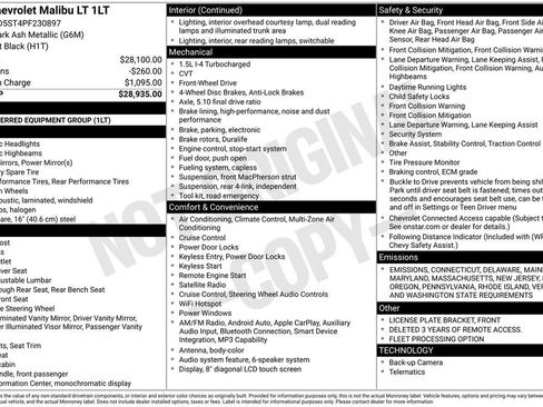 Used 2023 Chevrolet Malibu LT image 8