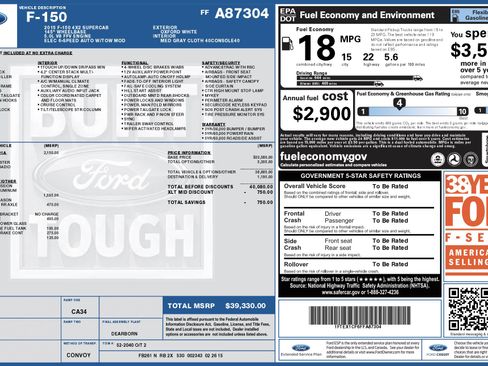 Used 2015 Ford F150 XLT w/ Equipment Group 301A Mid image 7