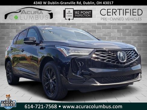 Certified 2025 Acura RDX SH-AWD image 1
