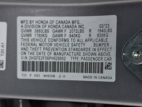 Used 2023 Honda Civic Sport image 26