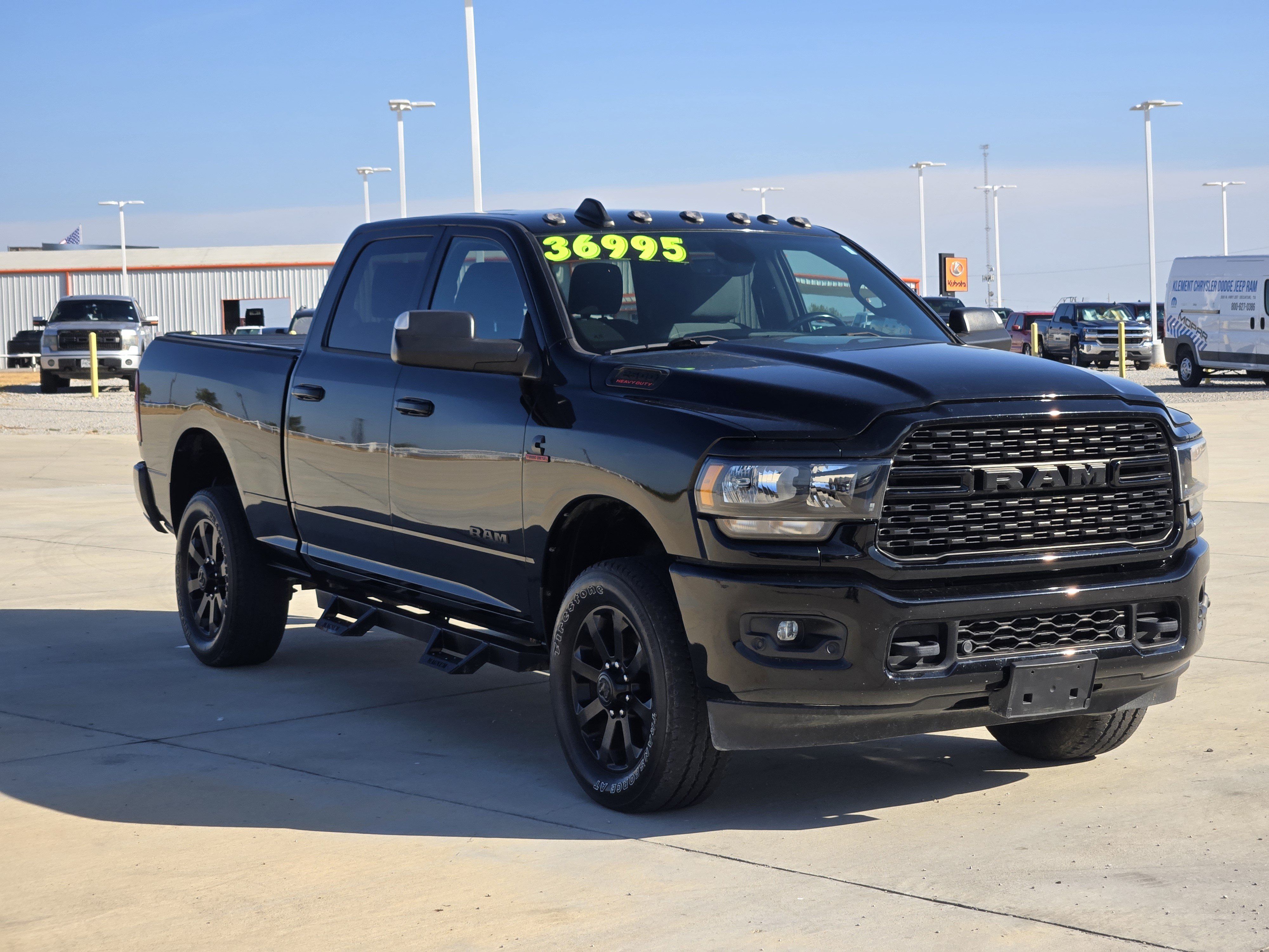 Used 2022 RAM 2500 Lone Star w/ Night Edition AWD/4WD image 4