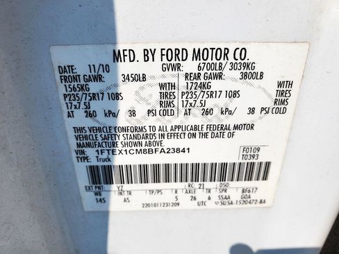 Used 2011 Ford F150 XL w/ PWR Equipment Group RWD image 39