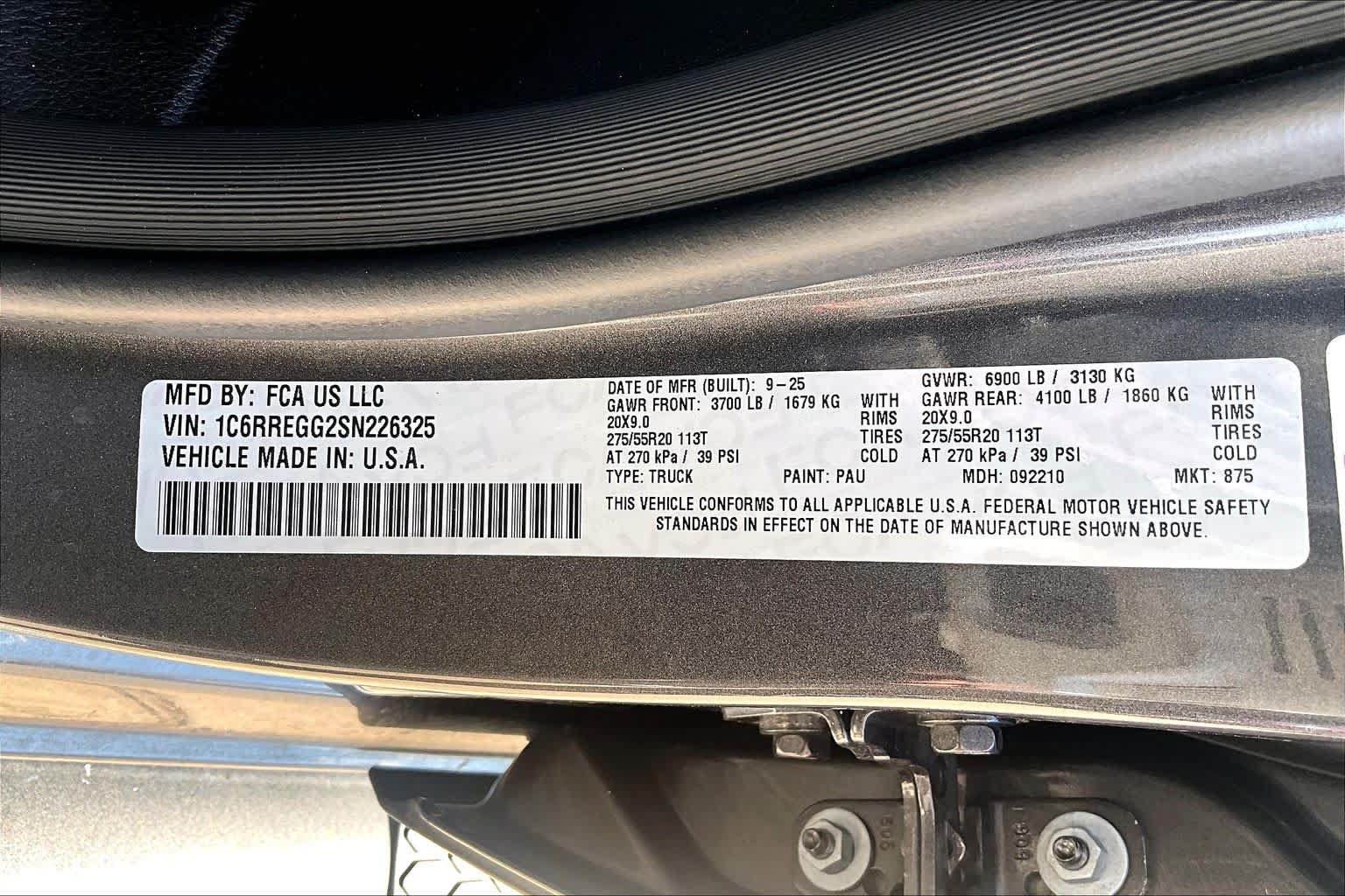 Used 2025 RAM 1500 Tradesman RWD image 37