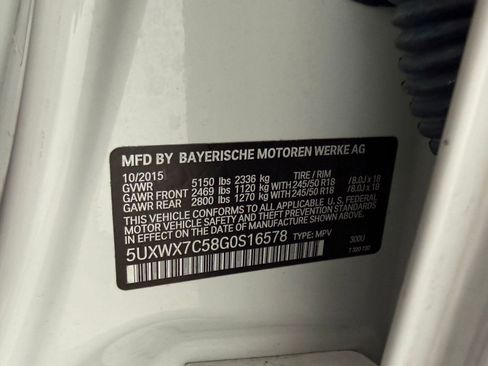 Used 2016 BMW X3 xDrive35i image 20