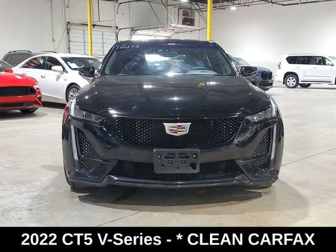 Used 2022 Cadillac CT5 V w/ Cold Weather Package RWD image 2