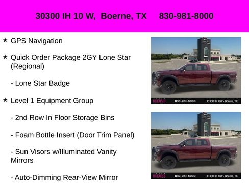 Used 2021 RAM 2500 Lone Star w/ Night Edition AWD/4WD image 10