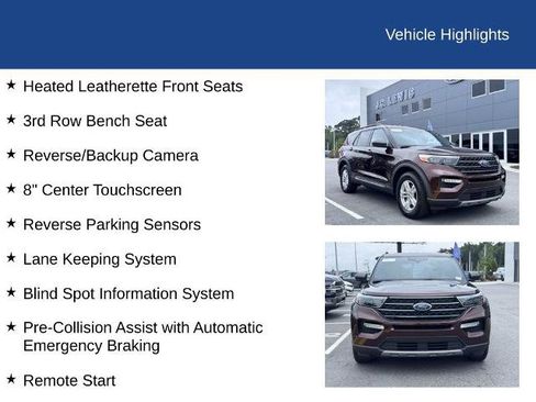 Certified 2020 Ford Explorer XLT w/ Equipment Group 202A AWD/4WD image 25