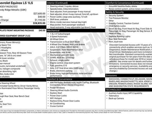 Used 2019 Chevrolet Equinox LS image 6