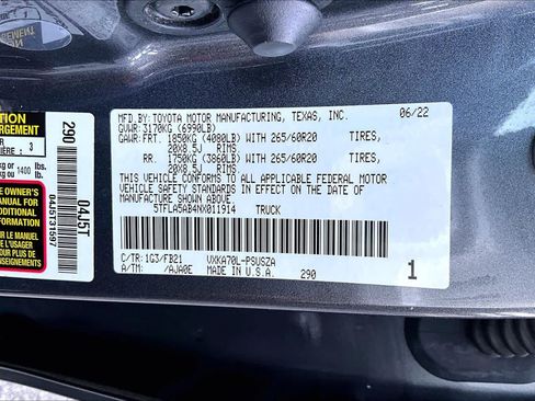 Used 2022 Toyota Tundra SR5 RWD image 34