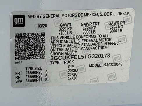 New 2026 Chevrolet Silverado 1500 LT Trail Boss w/ LT Trail Boss Premium Package AWD/4WD image 20