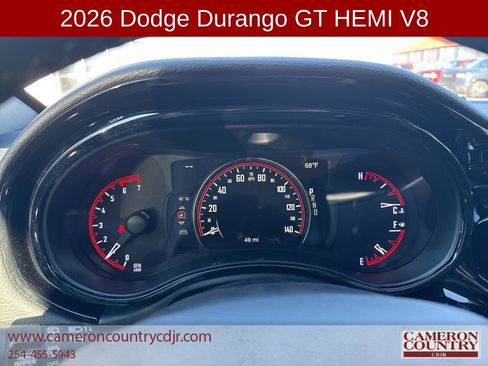 New 2026 Dodge Durango GT w/ Blacktop Package image 11