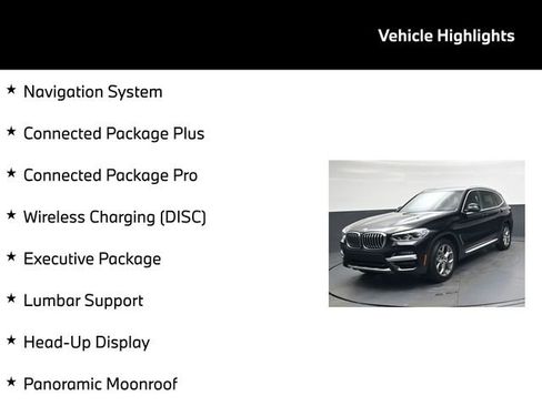 Used 2021 BMW X3 xDrive30i w/ Executive Package image 5