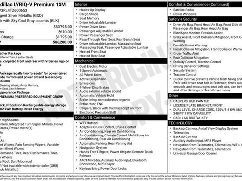 New 2026 Cadillac Lyriq V image 28