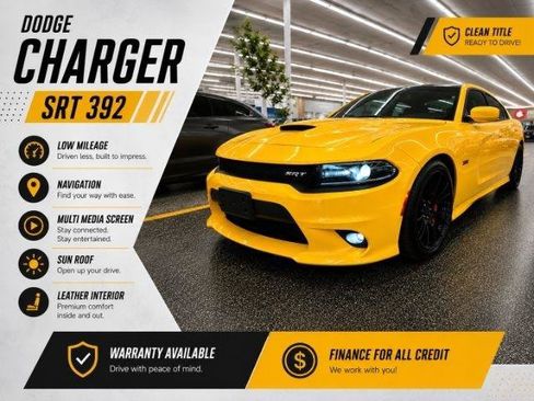 Used 2017 Dodge Charger SRT w/ Harman/Kardon Audio Group RWD image 1