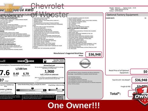 Used 2023 Nissan Rogue SV AWD/4WD image 1