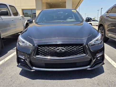 Used 2023 INFINITI Q50 Red Sport 400 w/ Black Opal Edition RWD image 2