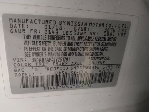 Used 2018 Nissan Sentra SR FWD image 33