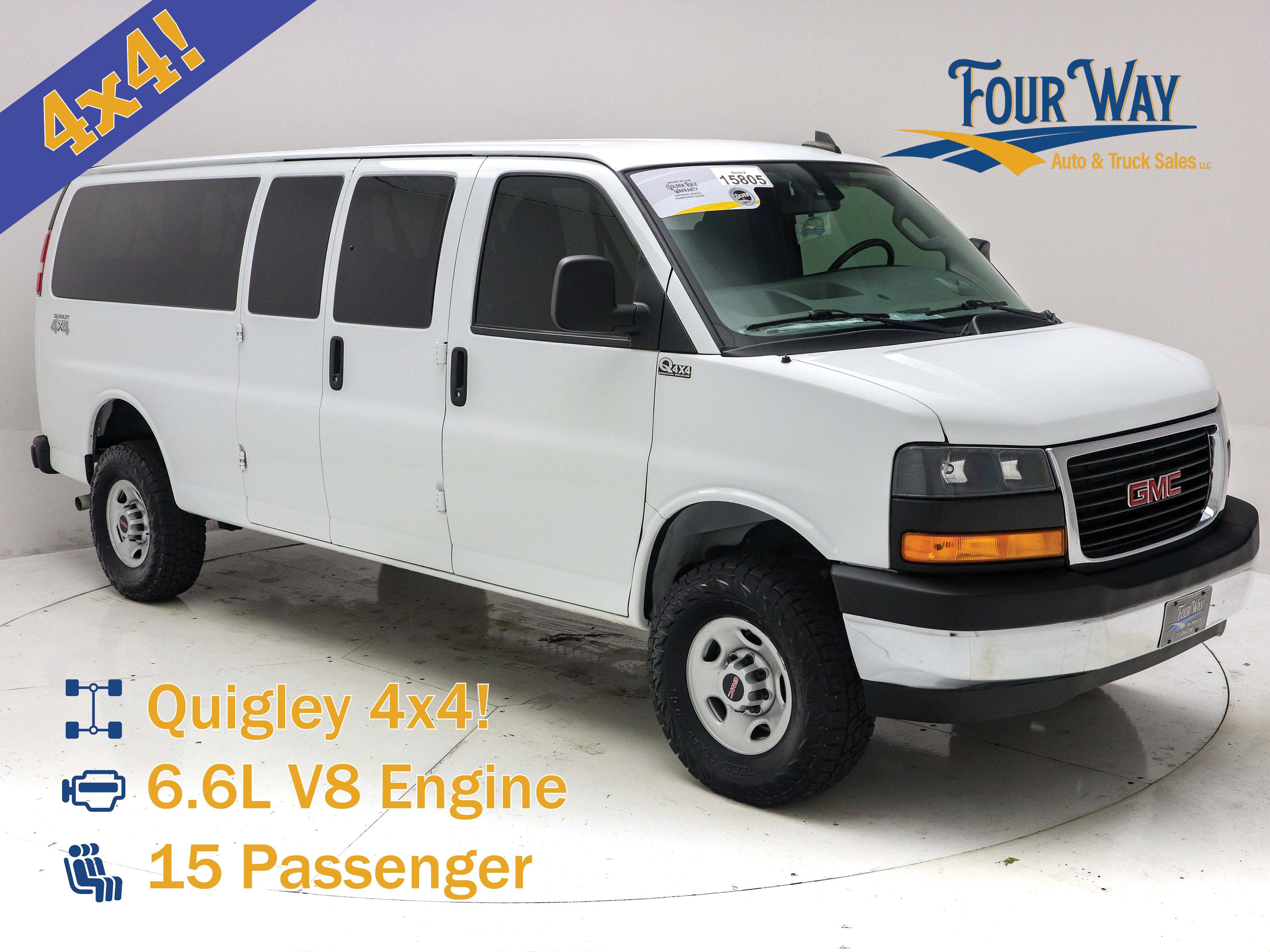 Used 2023 GMC Savana 3500 LS w/ Chrome Appearance Package RWD image 1
