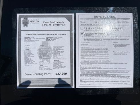 Used 2024 RAM 1500 Tradesman image 33