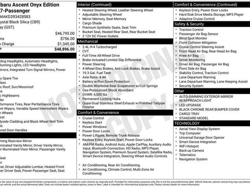 Used 2024 Subaru Ascent Onyx Edition Limited image 11