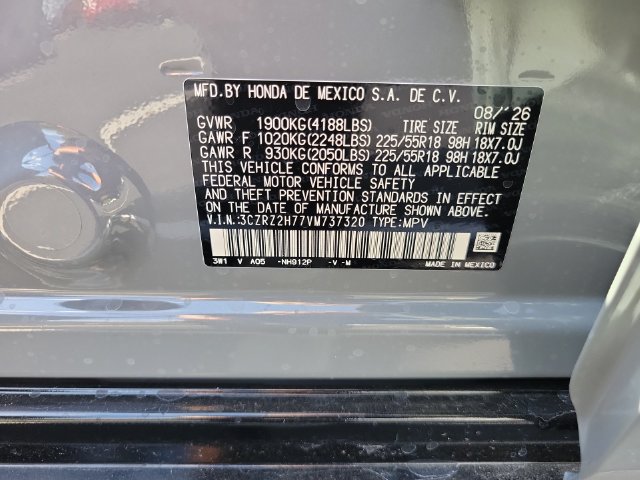 New 2027 Honda HR-V EX-L image 40