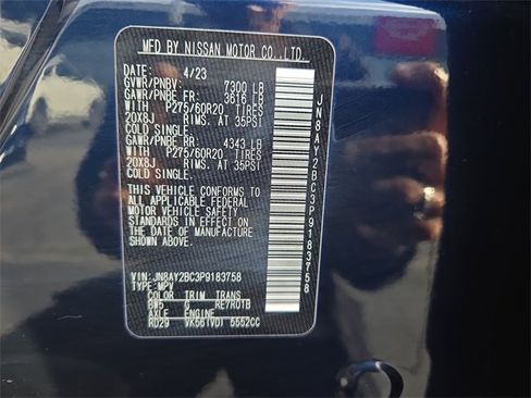 Certified 2023 Nissan Armada SL w/ Cargo Package image 41