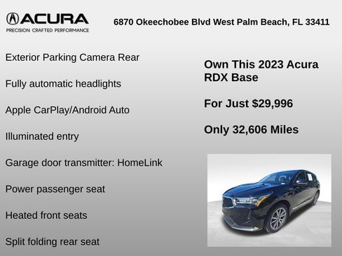 Used 2023 Acura RDX FWD w/ Technology Package image 12