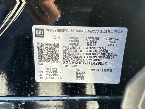New 2026 Chevrolet Equinox LT w/ Midnight Edition FWD image 16