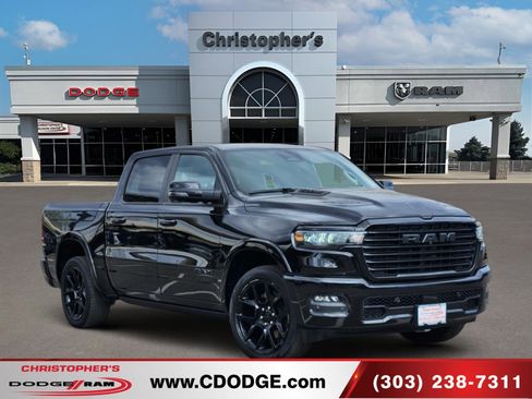 Used 2025 RAM 1500 Laramie w/ Night Edition AWD/4WD image 1