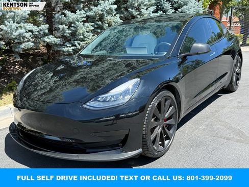 Used 2019 Tesla Model 3 Long Range AWD/4WD image 3