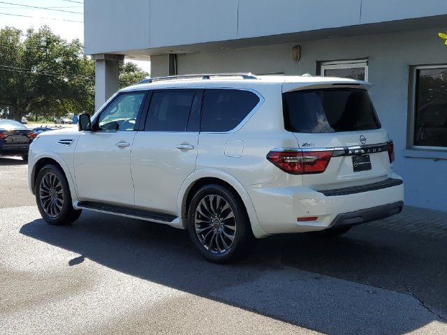 Certified 2023 Nissan Armada Platinum w/ Captain's Chairs Package AWD/4WD image 2