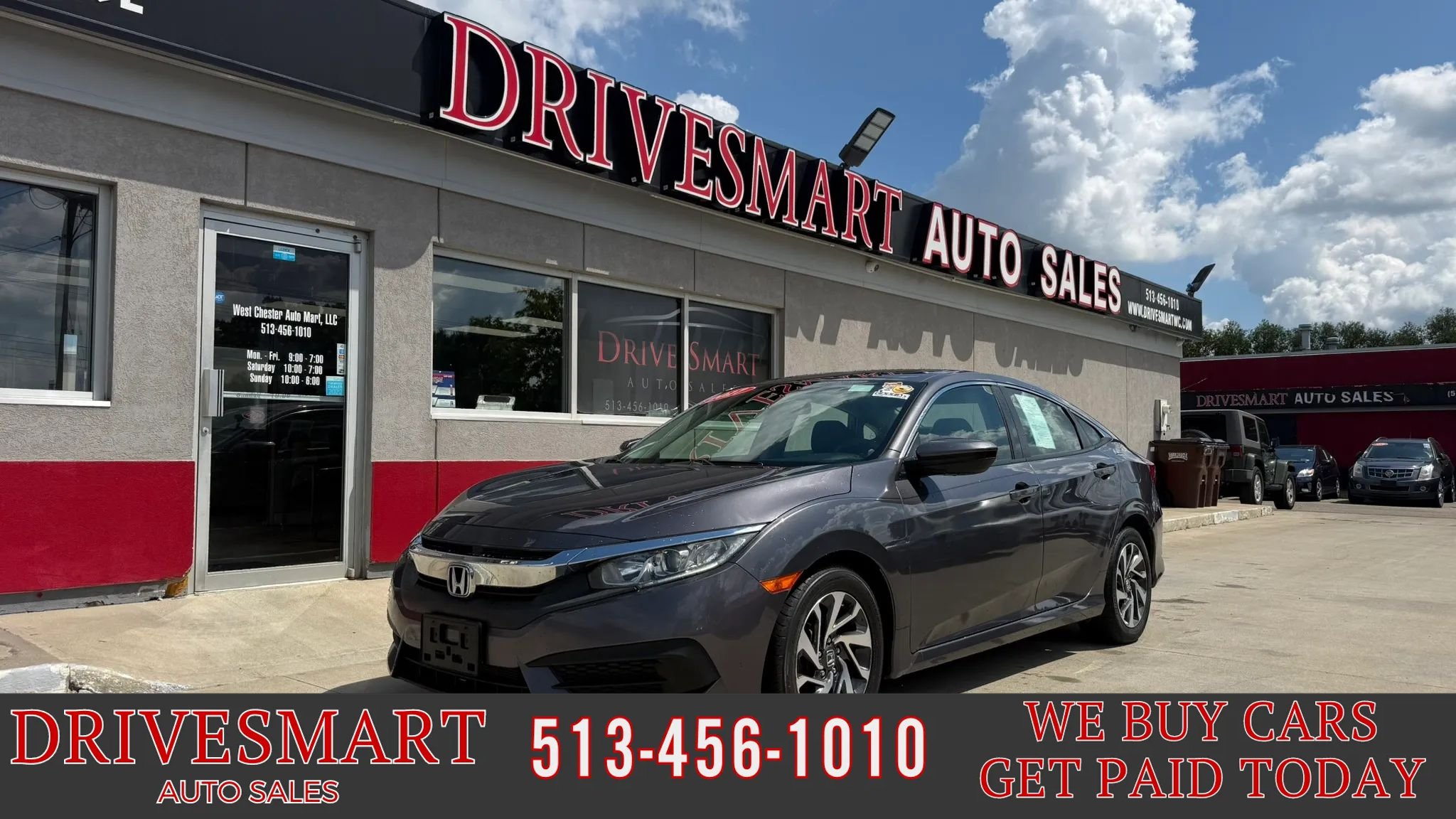 Used 2017 Honda Civic EX image 1