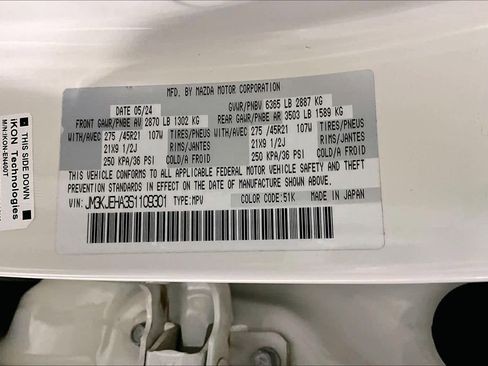 Used 2025 MAZDA CX-70 Plug-In Hybrid w/ Premium Plus image 35