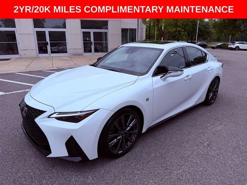 Certified 2024 Lexus IS 350 F Sport w/ Navigation Package RWD image 3