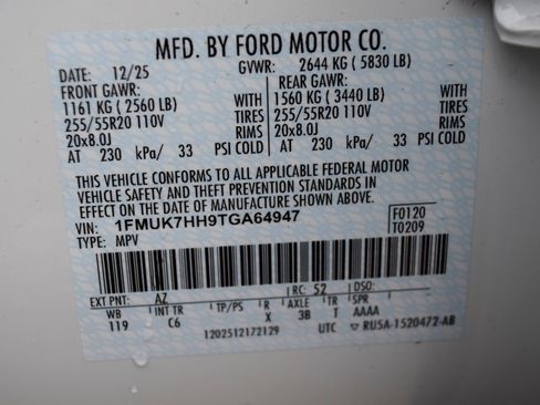 New 2026 Ford Explorer Platinum image 28