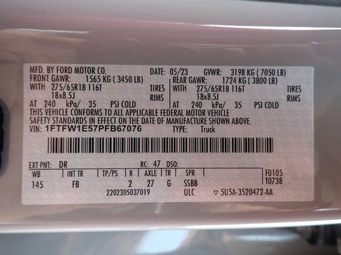 Used 2023 Ford F150 XLT w/ Equipment Group 302A High AWD/4WD image 24