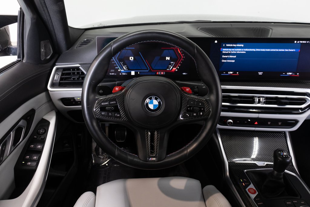 Used 2023 BMW M3 w/ M Carbon Exterior Package RWD image 36
