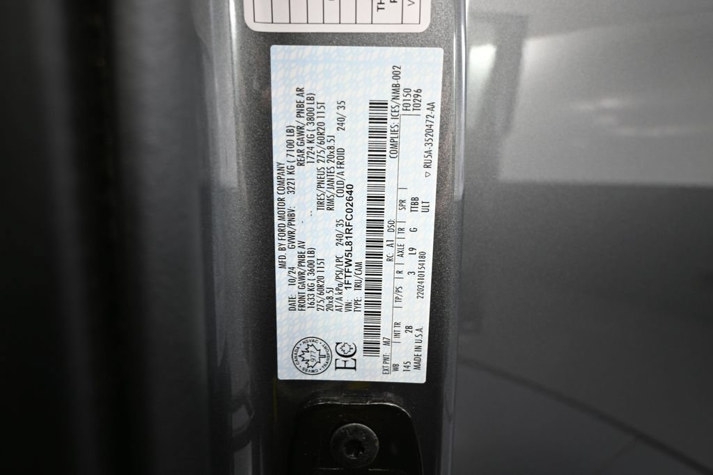 Used 2024 Ford F150 Lariat w/ Bed Utility Package AWD/4WD image 55
