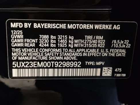 New 2026 BMW X7 xDrive40i w/ M Sport Package image 16