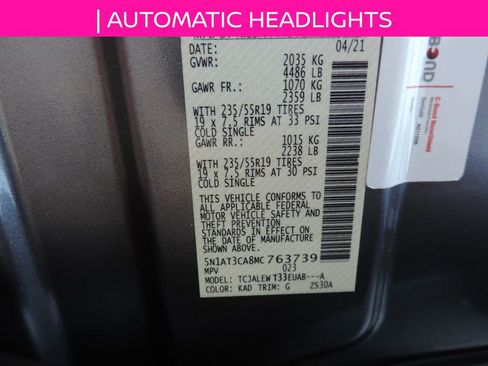 Used 2021 Nissan Rogue SL w/ Premium Package image 13