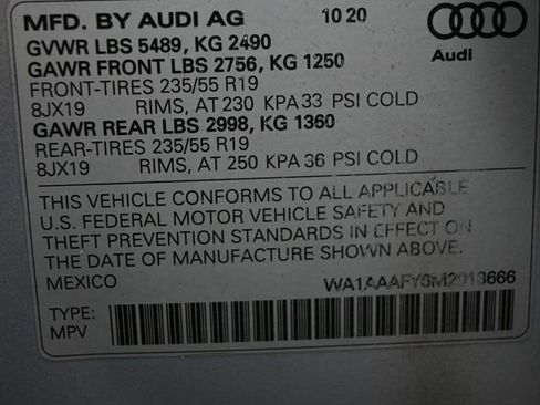 Used 2021 Audi Q5 2.0T Premium w/ Convenience Package AWD/4WD image 3