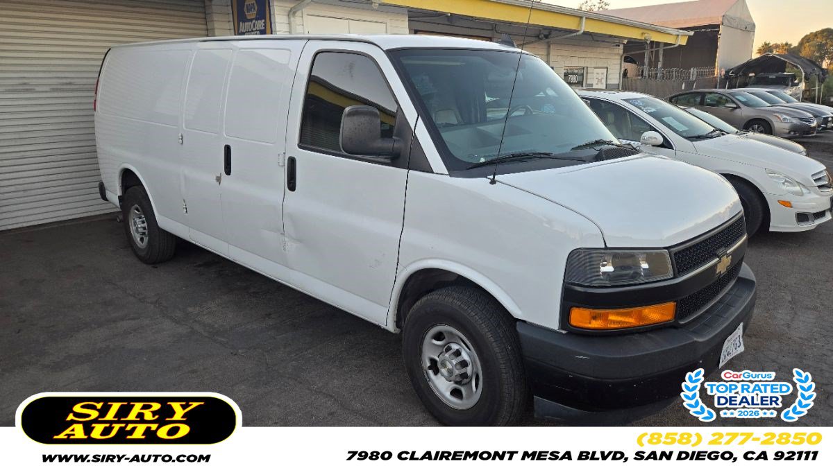 Used 2021 Chevrolet Express 2500 Extended w/ Driver Convenience Package RWD image 1