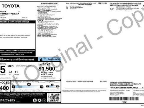 Used 2026 Toyota Corolla LE FWD image 4