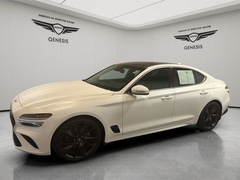 Used 2023 Genesis G70 2.0T w/ Sport Prestige Package RWD image 1